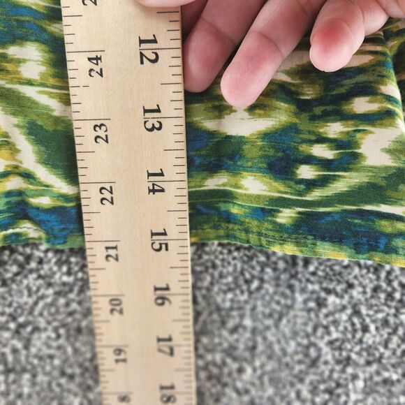 6 Degrees Small Green Elastic Short Skirt With Pockets 4.9385 - Picture 5 of 7